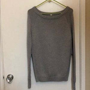 Lululemon Grey Knit Sweater